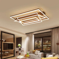 Современные квадратные поверхностные светодиодные светильники для спальни для домашнего потолка